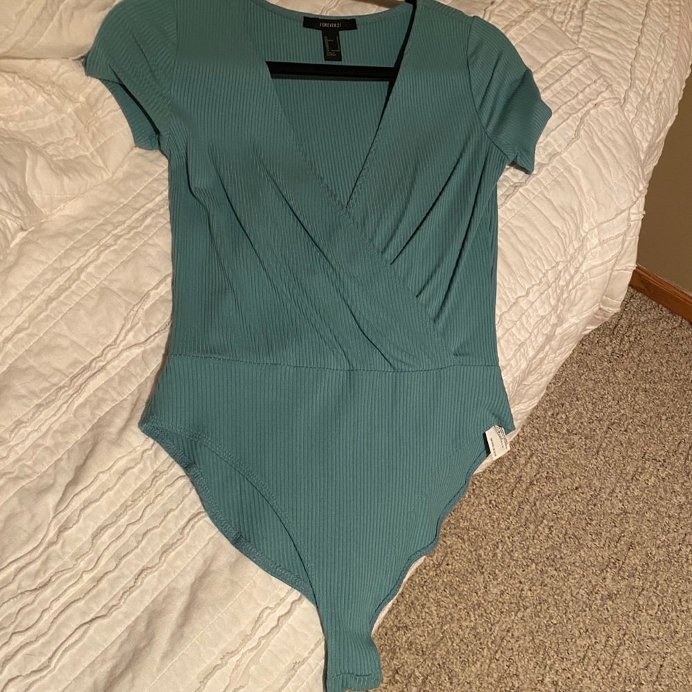 Teal bodysuit